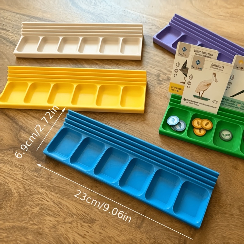 Board Game Catan - Çift Amaçlı Masa Oyunu Düzenleyici Tepsi,