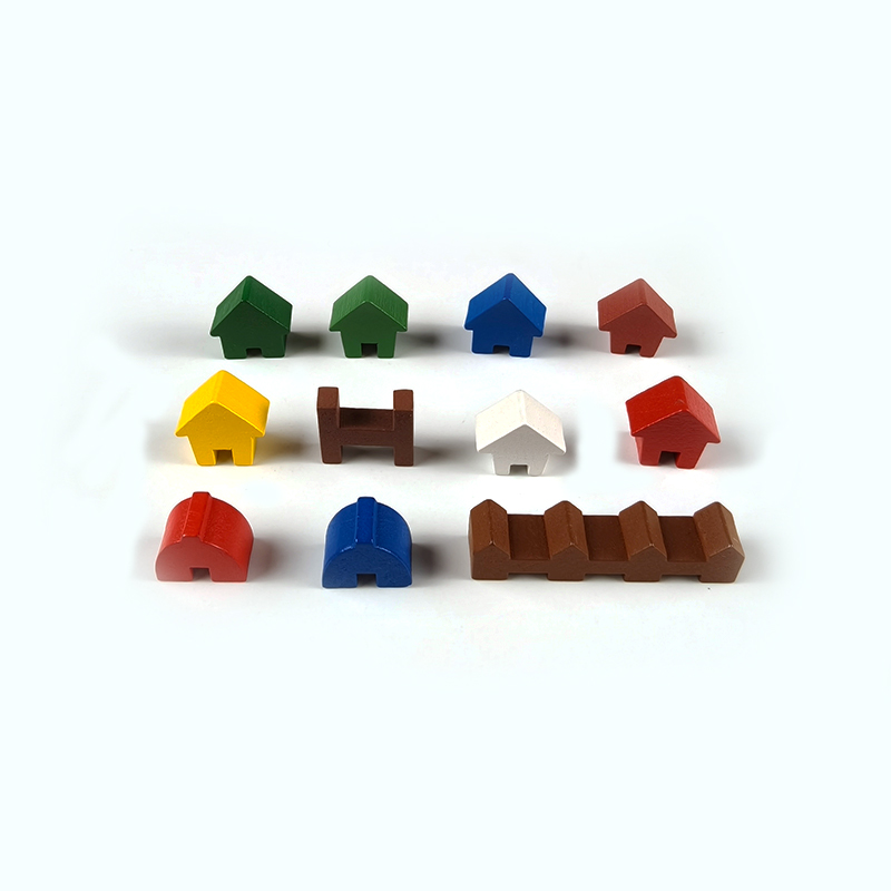 Board Game Catan - Masa oyunu aksesuarları Bina jetonu işaretleyici