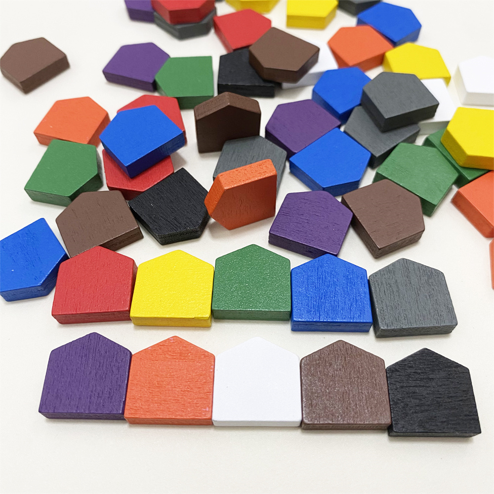 50 adet 16*16 MM Renkli Ahşap  - Board Game Catan incelemesi ve fiyatı