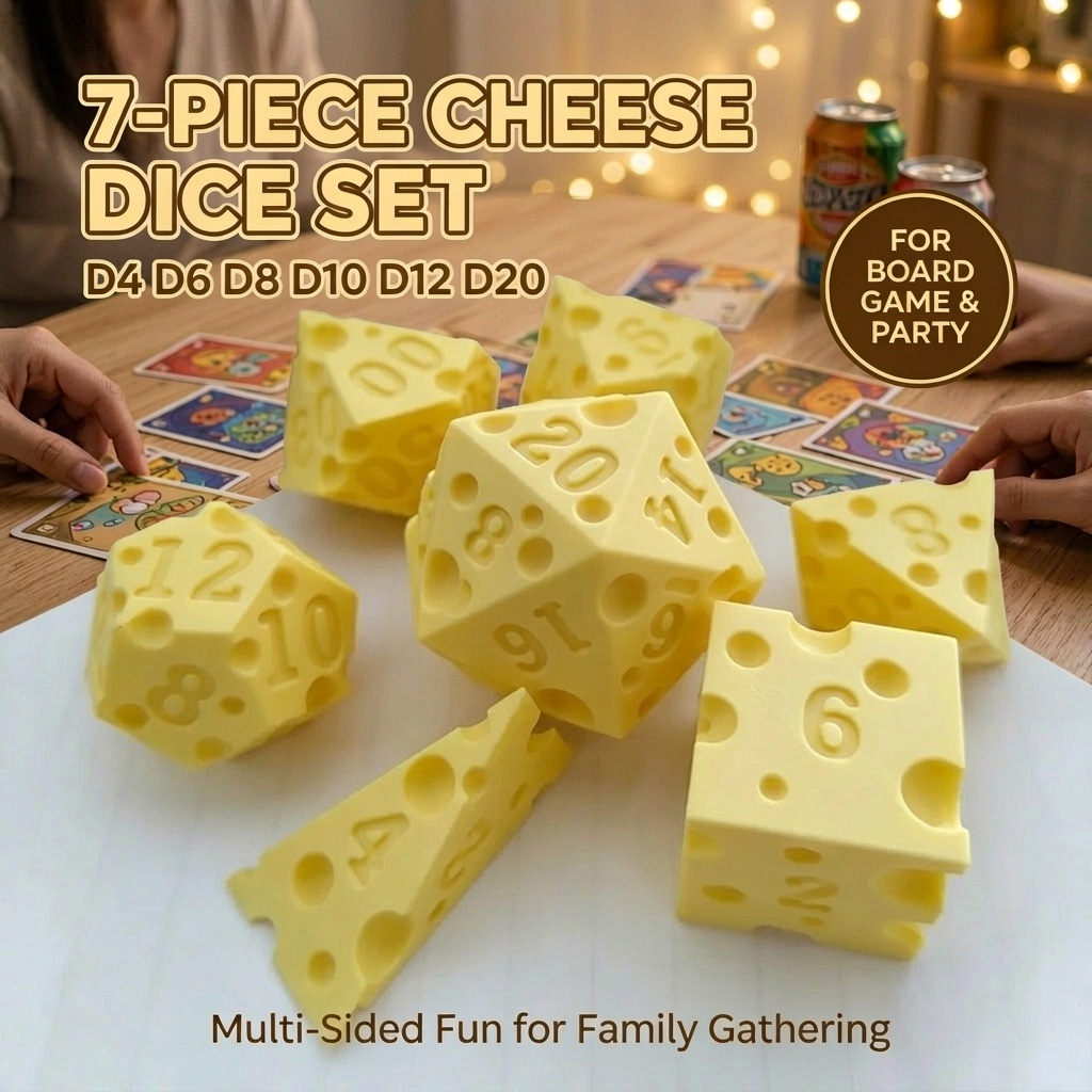 Yaratıcı Düzensiz Peynir Zarı  - Board Game Live incelemesi ve fiyatı
